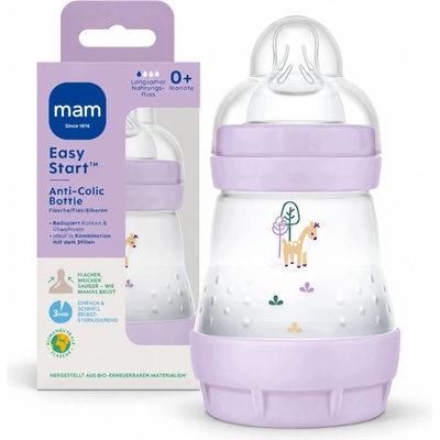 Mam antikoliková lahvička Perfect Start Zvířátka meruňková 160 ml