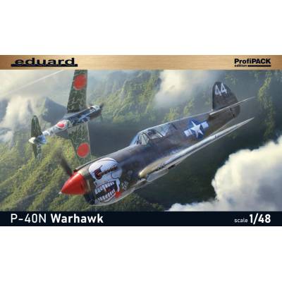 Eduard Curtiss P 40N Warhawk ProfiPACK edition1:48