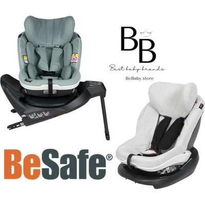 BeSafe iZi TURN i-Size 2025 sea green mélange