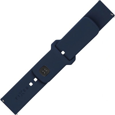 FIXED Silicone Sporty Strap s Quick Release 20mm pro smartwatch, modrý FIXSST2-20MM-BL – Hledejceny.cz