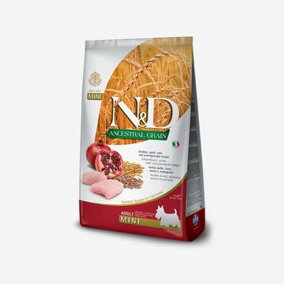 N&D Low Grain Adult Mini Chicken & pomegrante 7 kg