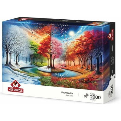 ART PUZZLE Čtyři světy 2000 dílků