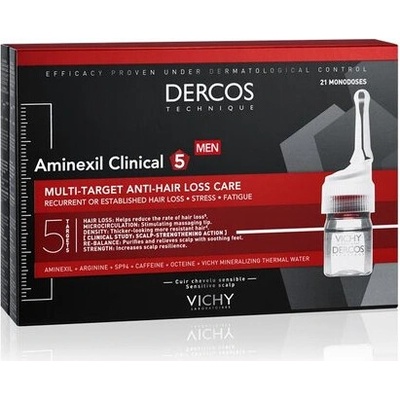 VICHY Dercos Aminexil Clinical 5 muži 21×6 ml