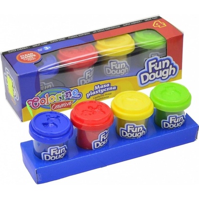 Colorino Modelína Fun Dough sada 4 barev 224 g