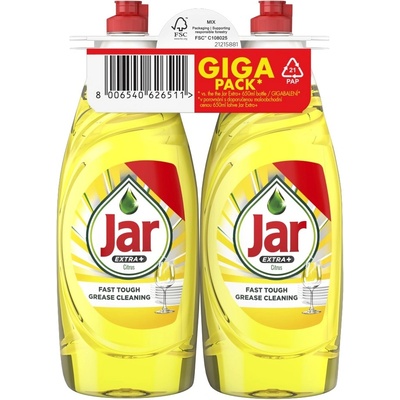Jar Extra+ Citrus 2 x 650 ml – Hledejceny.cz