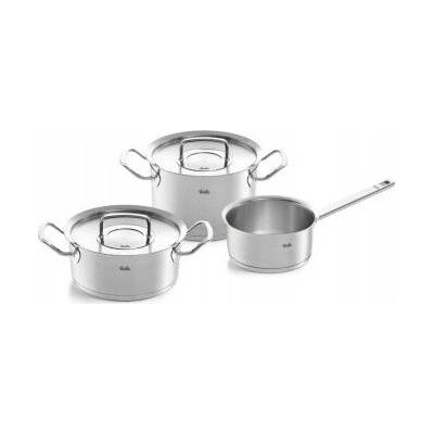 Súprava hrncov nerezová oceľ Fissler , 3 ks .