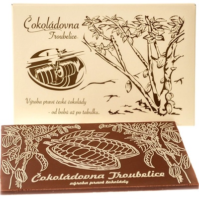 Čokoládovna Troubelice Velká Melanžér mléčná 51% 120 g