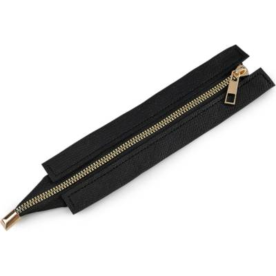 Prima-obchod Zip na kabelky, tašky, pouzdra 5,5x20 cm, barva 3 černá