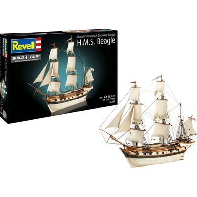 REVELL ModelSet loď 65458 HMS Beagle 1:96