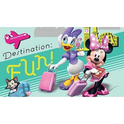 Preinterier FT4557 Fototapeta na stenu Minnie a Daisy cestujú vlies 104cm x 70cm