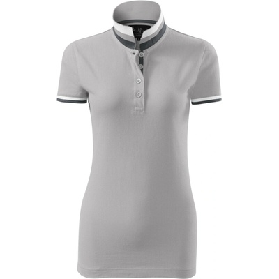 Malfini Premium Collar Up 257 silver gray