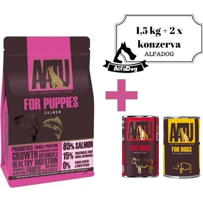 AATU Dog 85/15 Puppy Salmon 1,5 kg