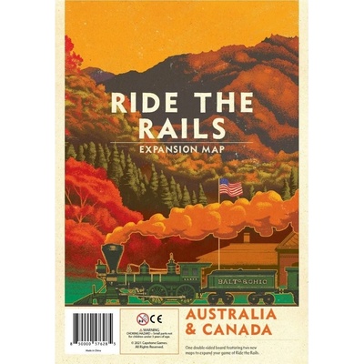 Capstone Games Ride the Rails: Australia & Canada