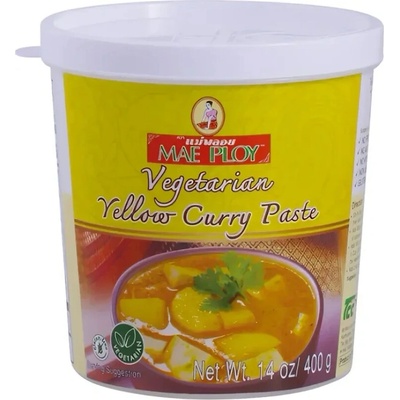 Mae Ploy Žlutá Kari pasta Vegetariánská 400 g