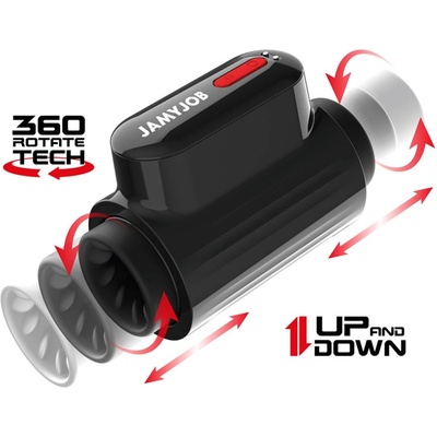 Jamyjob Vortex Thrusting & 360 Rotate Tech Turbo Mode Masturbator