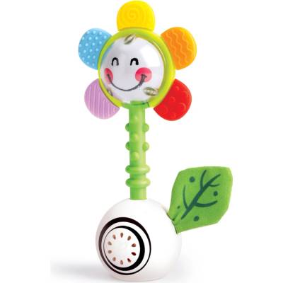 Hape Shake 'n Sparkle - Květinové chrastítko