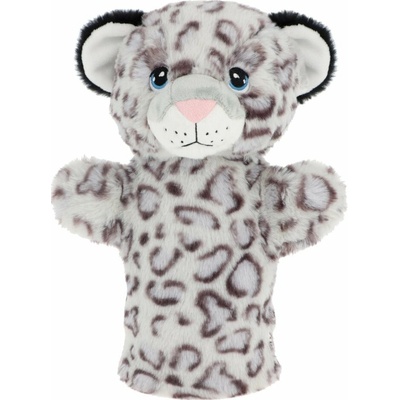 Keel Toys Keeleco maňásek na ruku eko Levhart sněžný 27 cm