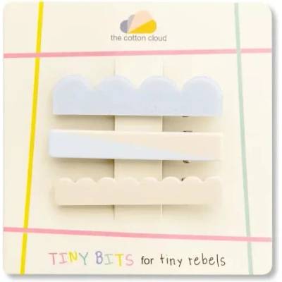 THE COTTON CLOUD Set 3 sponiek do vlasov - cotton