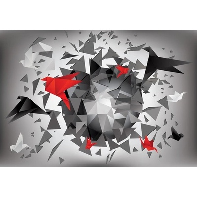 Preinterier FT2497 Fototapeta na stenu Origami – abstrakcia vlies 104cm x 70cm