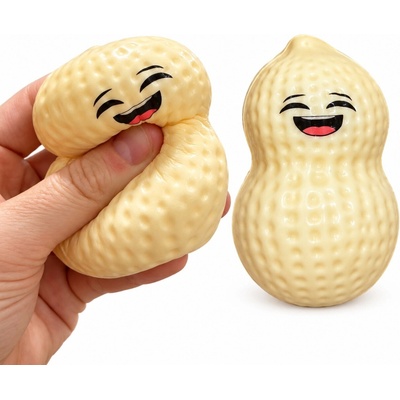 Peanut Squeeze HAPPY veselý antistresový mačkací arašíd 10 cm – Hledejceny.cz