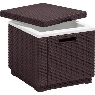 Keter Box Ice Cube Hnědá, 42x42x41 cm