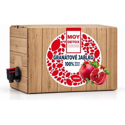 Moy Džús Granátové jablko 100% šťava 5 l