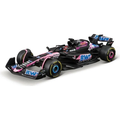 Bburago RACE Formule F1 v dekorativním boxu Team Alpine A524 2024) č. 31 Esteban Ocon 1:43
