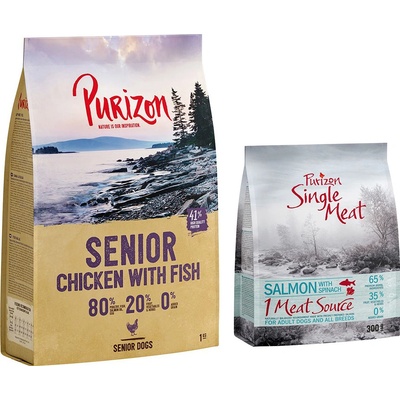 Purizon Senior kuracie s rybou bez obilnín 12 kg