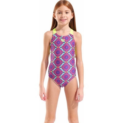 Arena Performance Floral Swim Pro Back