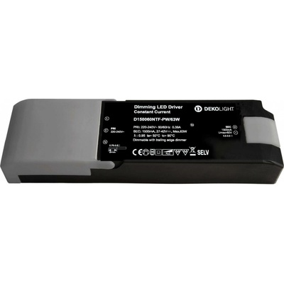 Deko-Light napájení (CC, DC) stmívatelné, QUICK, CC, 1500mA, 27-42V, 60W, konstantní proud 862259