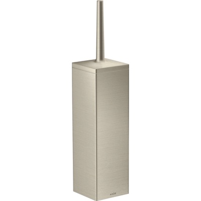Axor Universal Rectangular WC kefa nástenná verzia kartáčovaný nikel 42655820