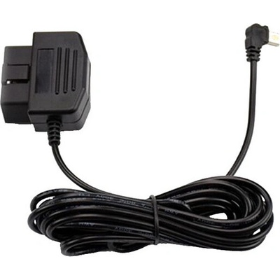 Kabeláž pro napájení DVR kamery z OBD konektoru na miniUSB, DVRBKABOBD2