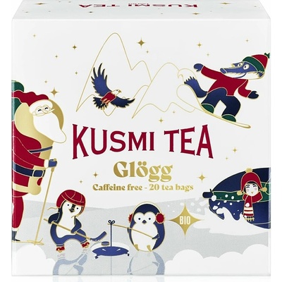 Kusmi Tea Ovocný čaj GLOGG mušelínové 20 ks