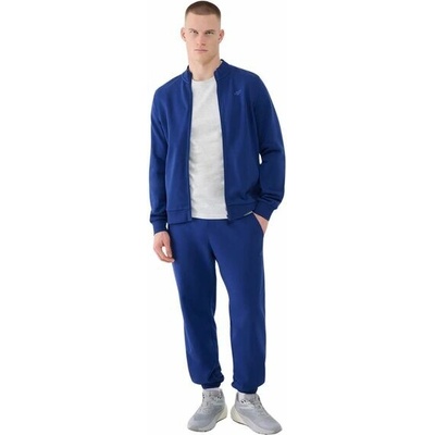 4F pánské kalhoty z french terry z kolekce basic 4FWMM00TTROM1139 námořnická