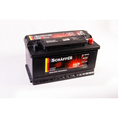 SCHAFFER HD Extra 12V 80Ah 750A AB80HD