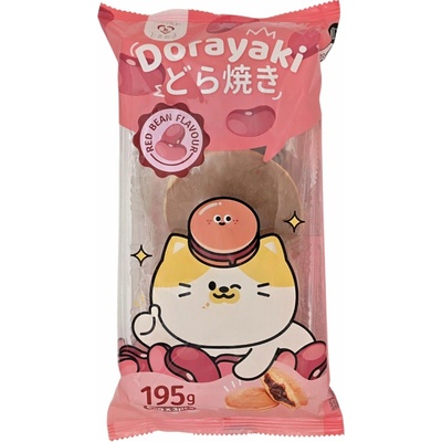 Tokimeki Japonské lievance Dorayaki červená fazuľa Tokimeki 195 g