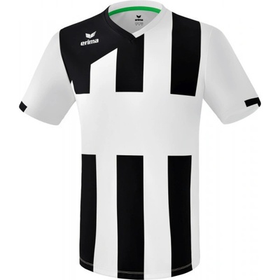 Erima Siena 3 0 dres krátký rukáv pánský Bílá Černá