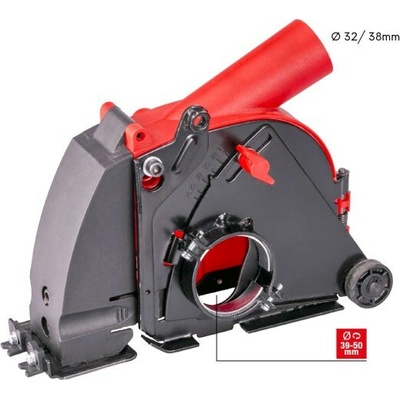 Odsávací a drážkovací kryt pre uhlovú brúsku max 125mm FESTA