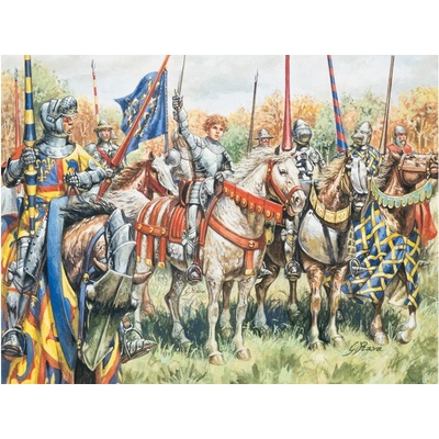 Corfix Model Kit 6026 FRENCH WARRIORS 100 YEARS WAR 1:72