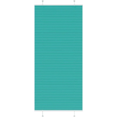 VidaXL Roleta plisé Zelená 85 x 200 cm Benzínová