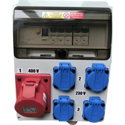Stavební rozvaděč RZ 6 FI / 11 - 40100