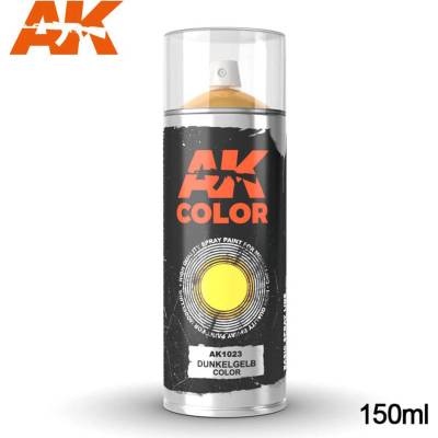 AK Interactive SPRAY: DUNKELGELB COLOR