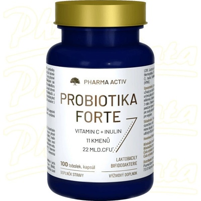PHARMA ACTIV CZECH Probiotika Forte 100 tobolek