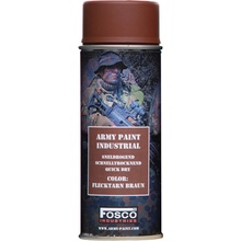 Fosco Army farba 400 ml FLECKTARN HNEDÁ