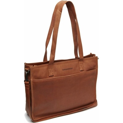 The Chesterfield Brand Kožená shopper kabelka na notebook 15" Adana C38.021931 koňaková