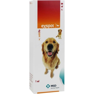 MSD Exspot Spot-on 1 x 1 ml – Hledejceny.cz