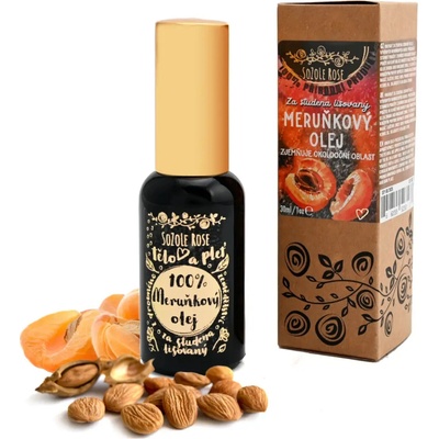 SoZoLe Rose Meruňkový olej za studena lisovaný 30 ml – Hledejceny.cz