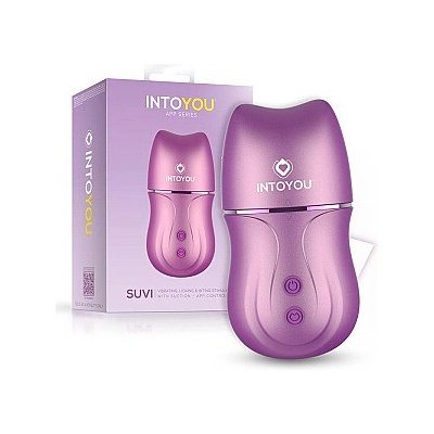 InToYou App Series Suvi Stimulator with Licking Biting Suction and Vibration USB-C with APP