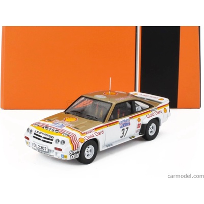 Ixo-models Opel Manta 400 Team Gm Dealer Sport N 37 Rally Rac Lombard 1984 Bertie Fisher Austin Frazer Bílá Červená Žlutá 1:43