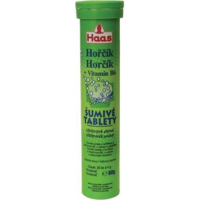 Haas šumivé tabletky horčík 80 g